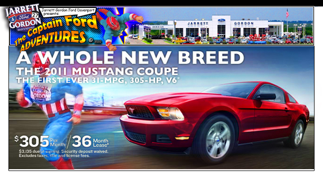 Captain Ford Email Campaign #ydealinc.com #ydealinc #ydeal
