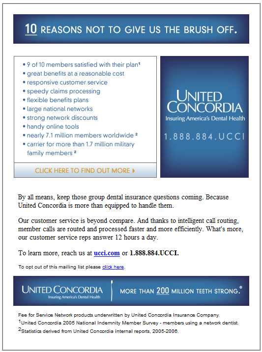 Unit Concordia Email Campaign #ydealinc.com #ydealinc #ydeal