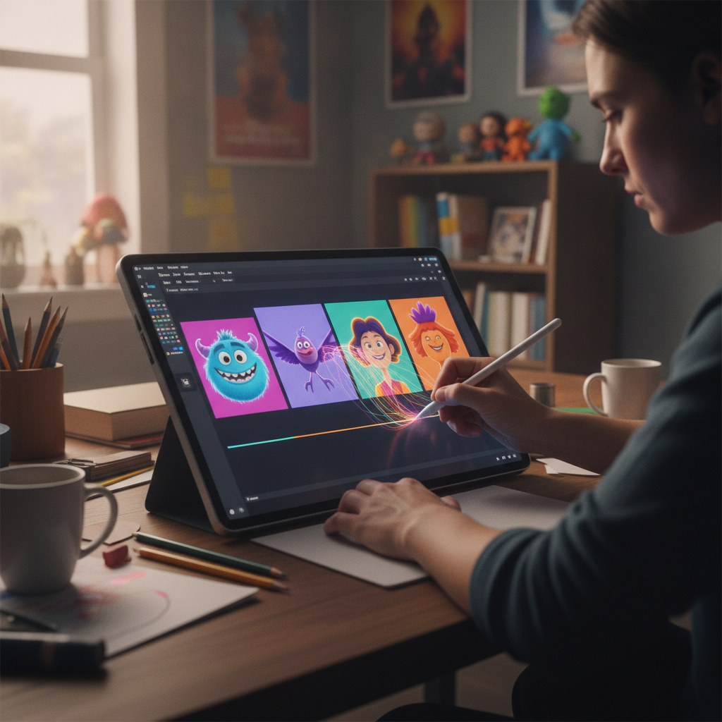 2D Video Animation