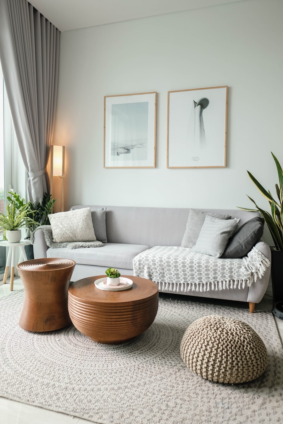 Luxury real estate photography showcasing a high-end living room interior